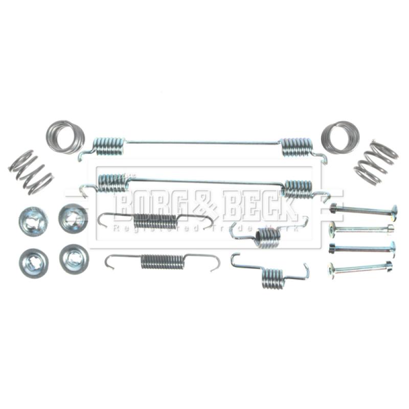 Kit d'accessoires, plaquette de frein à disque BORG & BECK BBK6163 - Visuel 1