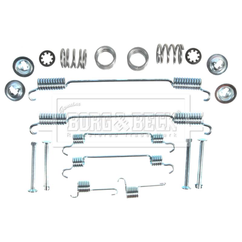 Kit d'accessoires, plaquette de frein à disque BORG & BECK BBK6172 - Visuel 1