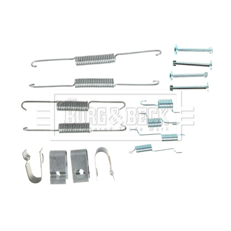 Kit d'accessoires, plaquette de frein à disque BORG & BECK BBK6220 - Visuel 1