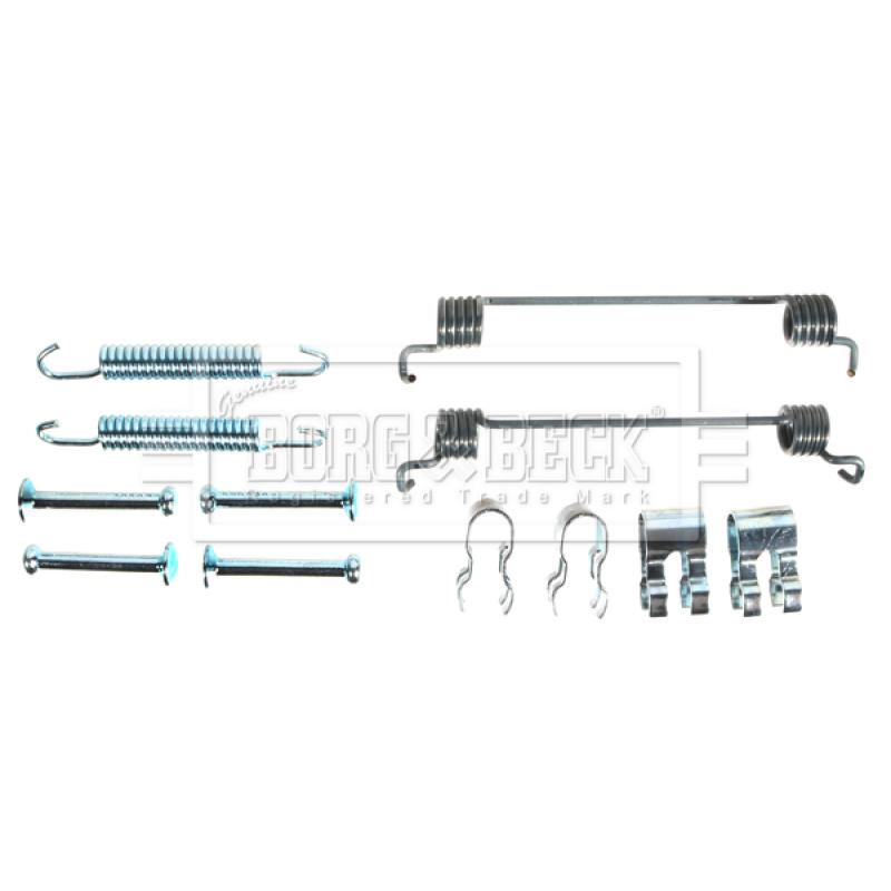 Kit d'accessoires, plaquette de frein à disque BORG & BECK BBK6221 - Visuel 1
