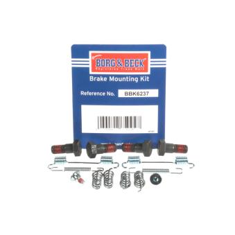 Kit d'accessoires, plaquette de frein à disque BORG & BECK BBK6237