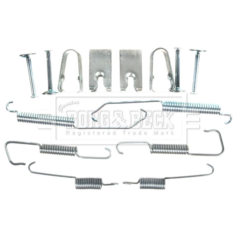 Kit d'accessoires, plaquette de frein à disque BORG & BECK BBK6256 - Visuel 1