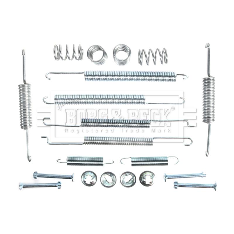 Kit d'accessoires, plaquette de frein à disque BORG & BECK BBK6267 - Visuel 1