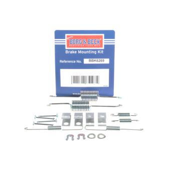 Kit d'accessoires, plaquette de frein à disque BORG & BECK OEM 45007430000