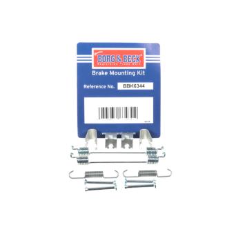Kit d'accessoires, plaquette de frein à disque BORG & BECK BBK6344