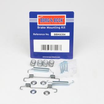 Kit d'accessoires, mâchoires de frein de stationnement BORG & BECK BBK6354