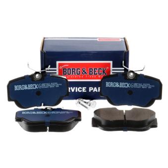 Jeu de 4 plaquettes de frein avant BORG & BECK OEM 0004207520