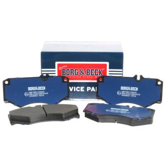 Jeu de 4 plaquettes de frein avant BORG & BECK OEM 291698151