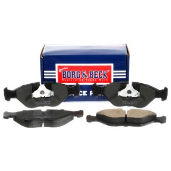 Jeu de 4 plaquettes de frein avant BORG & BECK OEM 8968018