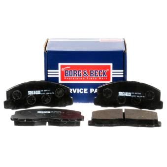 Jeu de 4 plaquettes de frein avant BORG & BECK OEM MB316757