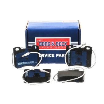 Jeu de 4 plaquettes de frein avant BORG & BECK OEM 95569340