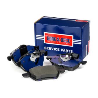 Jeu de 4 plaquettes de frein avant BORG & BECK OEM 4BO698151K Jeu de 4 plaquettes de frein avant BORG & BECK OEM 4BO698151K