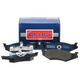 Jeu de 4 plaquettes de frein arrière BORG & BECK OEM 05018208AA