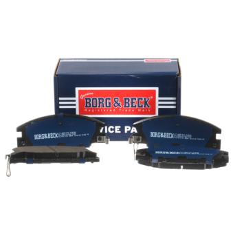 Jeu de 4 plaquettes de frein avant BORG & BECK OEM 1605916 Jeu de 4 plaquettes de frein avant BORG & BECK OEM 1605916