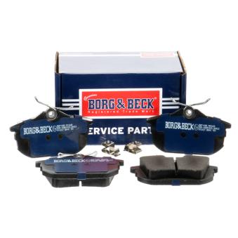 Jeu de 4 plaquettes de frein arrière BORG & BECK OEM 312624680 Jeu de 4 plaquettes de frein arrière BORG & BECK OEM 312624680