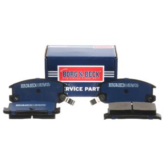 Jeu de 4 plaquettes de frein arrière BORG & BECK OEM 0446617070