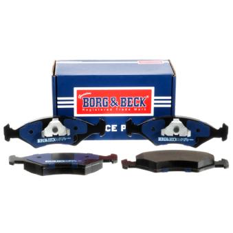 Jeu de 4 plaquettes de frein avant BORG & BECK OEM 96FB2K021BA
