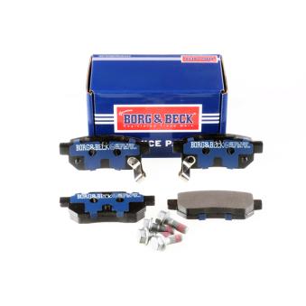 Jeu de 4 plaquettes de frein arrière BORG & BECK OEM 43022SH3G01