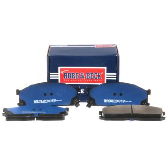 Jeu de 4 plaquettes de frein avant BORG & BECK BBP1536