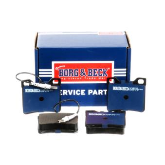 Jeu de 4 plaquettes de frein arrière BORG & BECK OEM 0024204820