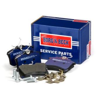 Jeu de 4 plaquettes de frein arrière BORG & BECK OEM 1H0698451