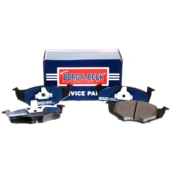 Jeu de 4 plaquettes de frein avant BORG & BECK OEM 1H0698151A