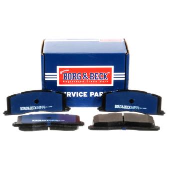 Jeu de 4 plaquettes de frein arrière BORG & BECK OEM 0449228020 Jeu de 4 plaquettes de frein arrière BORG & BECK OEM 0449228020