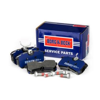 Jeu de 4 plaquettes de frein arrière BORG & BECK OEM 1810990