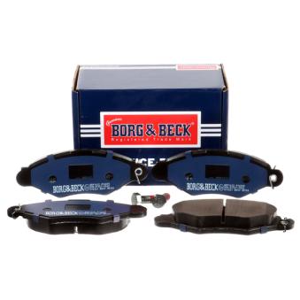 Jeu de 4 plaquettes de frein avant BORG & BECK OEM 425205