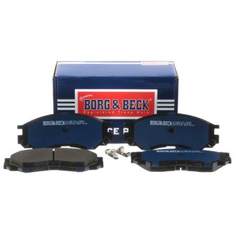 Jeu de 4 plaquettes de frein avant BORG & BECK OEM MR389547