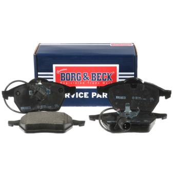 Jeu de 4 plaquettes de frein avant BORG & BECK OEM 3A0698151