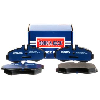 Jeu de 4 plaquettes de frein avant BORG & BECK OEM 0034200120 Jeu de 4 plaquettes de frein avant BORG & BECK OEM 0034200120