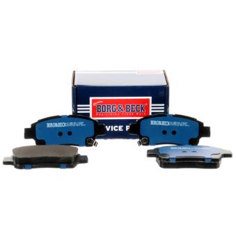 Jeu de 4 plaquettes de frein avant BORG & BECK OEM 0446552070