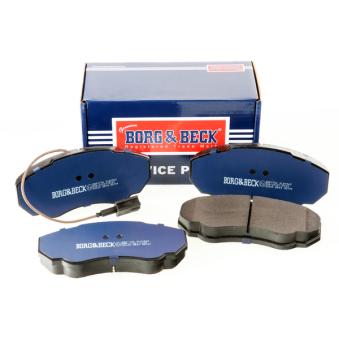 Jeu de 4 plaquettes de frein avant BORG & BECK OEM 71772526