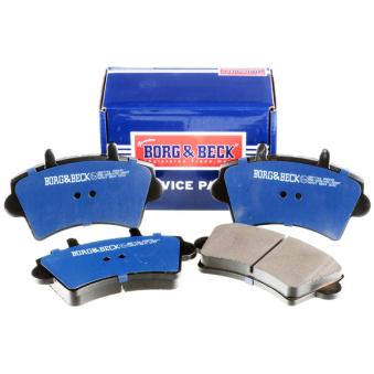 Jeu de 4 plaquettes de frein avant BORG & BECK OEM 9110993