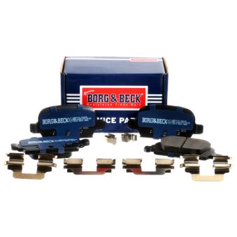 Jeu de 4 plaquettes de frein arrière BORG & BECK OEM 9200132