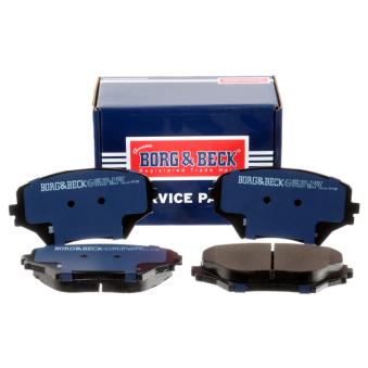 Jeu de 4 plaquettes de frein avant BORG & BECK OEM 0446542070