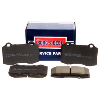 Jeu de 4 plaquettes de frein arrière BORG & BECK OEM 1619607480