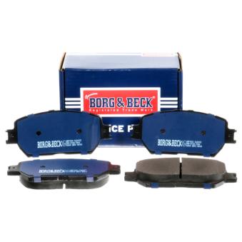 Jeu de 4 plaquettes de frein avant BORG & BECK OEM 0446533240