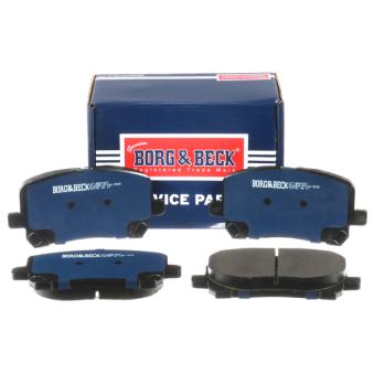 Jeu de 4 plaquettes de frein avant BORG & BECK OEM 0446502080