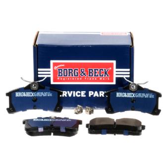 Jeu de 4 plaquettes de frein arrière BORG & BECK OEM 0446602010