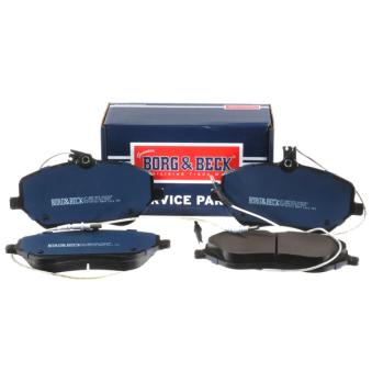 Jeu de 4 plaquettes de frein avant BORG & BECK OEM 1611334980