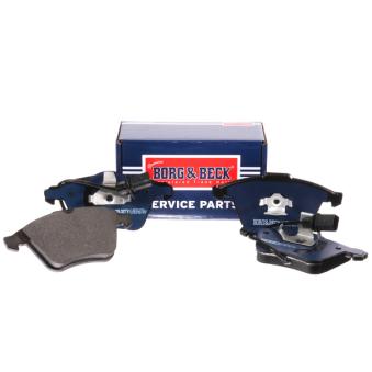 Jeu de 4 plaquettes de frein avant BORG & BECK OEM 31317658