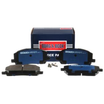 Jeu de 4 plaquettes de frein avant BORG & BECK OEM 0446548030