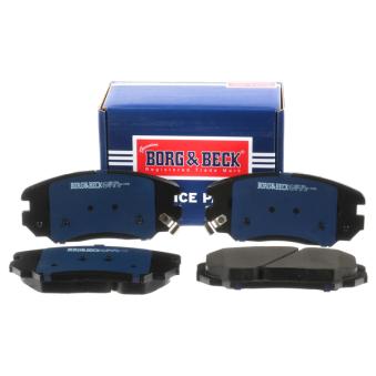 Jeu de 4 plaquettes de frein avant BORG & BECK OEM 581013FA11