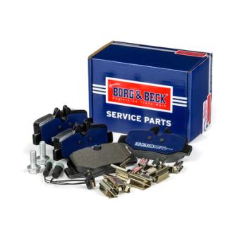 Jeu de 4 plaquettes de frein arrière BORG & BECK OEM A0004216210