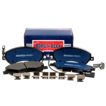 Jeu de 4 plaquettes de frein avant BORG & BECK OEM ME6C1J2K021BB
