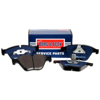 Jeu de 4 plaquettes de frein avant BORG & BECK OEM 34116763089