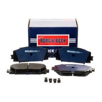 Jeu de 4 plaquettes de frein avant BORG & BECK OEM 0446552260