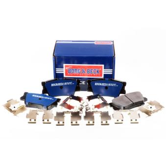 Jeu de 4 plaquettes de frein arrière BORG & BECK OEM 0446675010